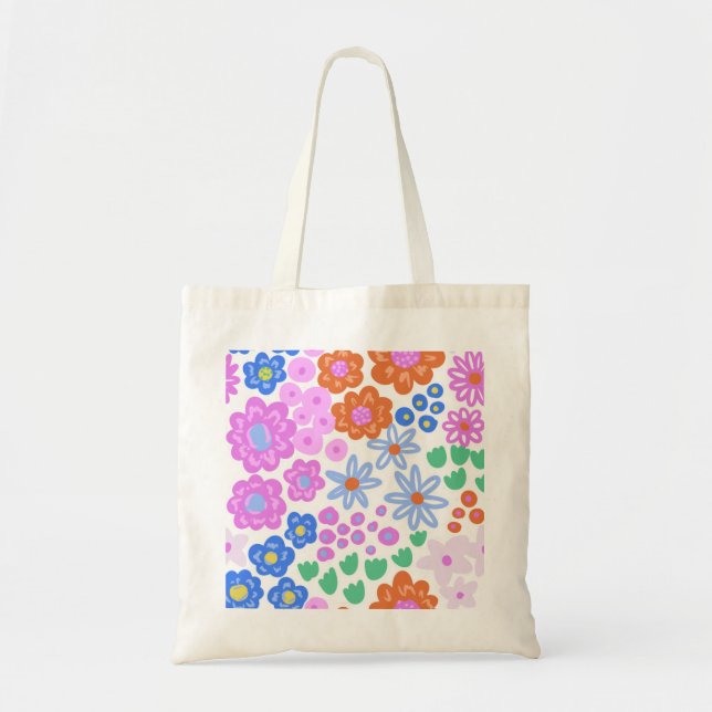 Garden Parade Tote Bag (Front)