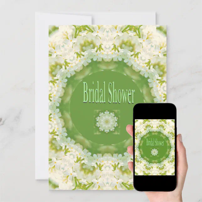 Garden Party Bridal Shower Invitations Zazzle