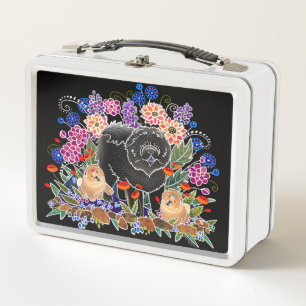 GARDEN PARTY Chow Metal lunchbox