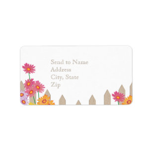 Garden Party Collection Address Label