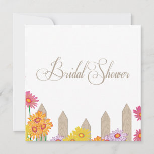 Garden Party Collection Bridal Shower Invitation