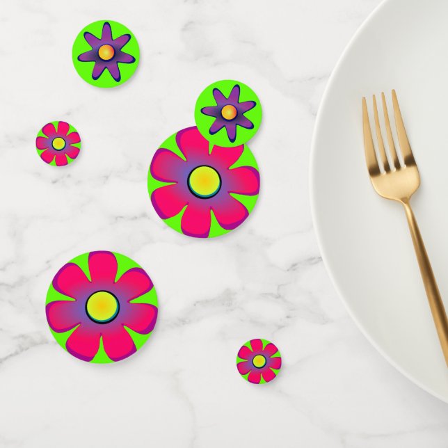 Garden Party Flower Confetti (Group)