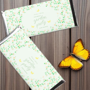 Garden Party Gender Neutral Baby Shower Hershey Bar Favors