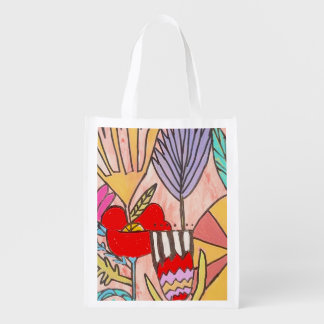 Garden PArty Grocery Bag