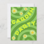 Garden Party Invitation at Zazzle