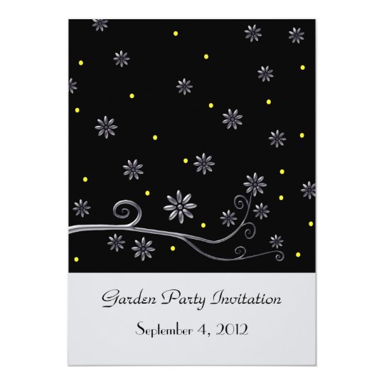 Garden Party Invitation