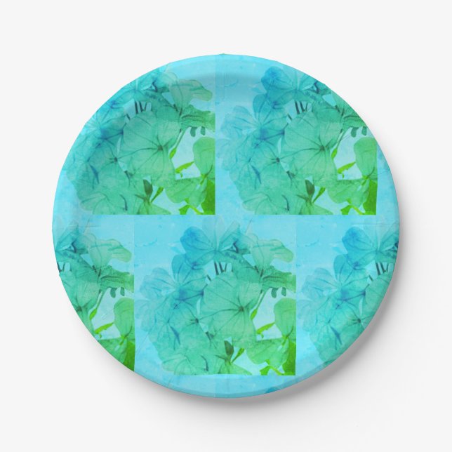 Garden Party Paper Plate (Front)