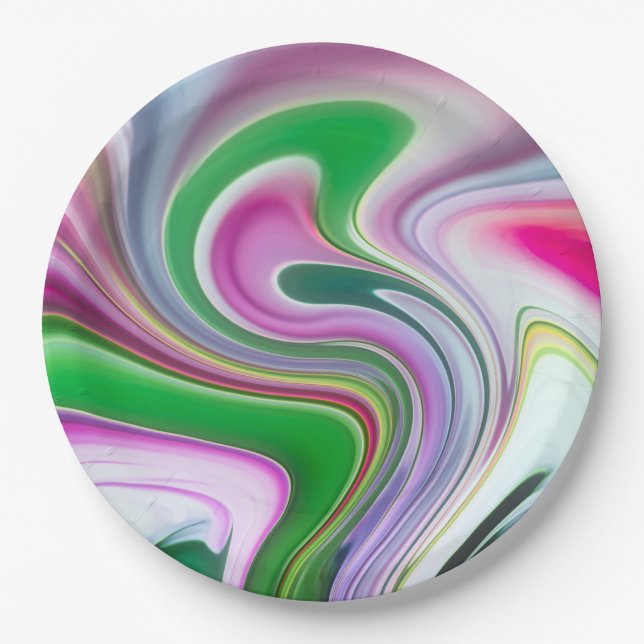 Garden Party Paper Plates (Front)