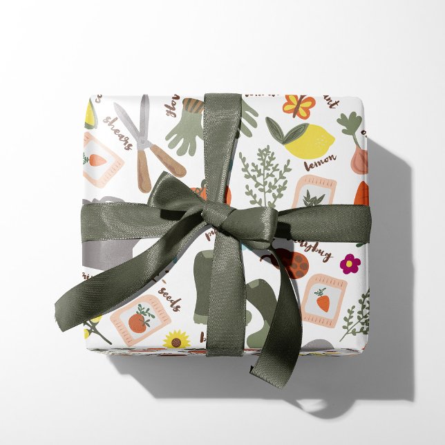 Garden Party Wrapping Paper (Creator Uploaded)
