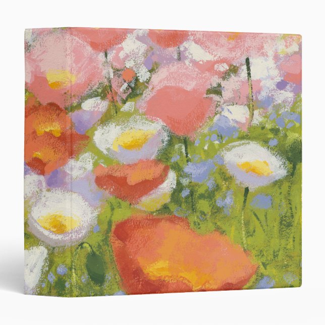 Garden Pastels 3 Ring Binder (Front/Spine)