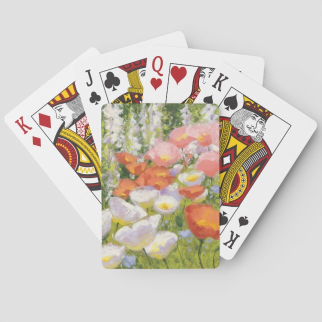 Garden Pastels Poker Cards (Back)