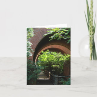 Garden path blank notecard