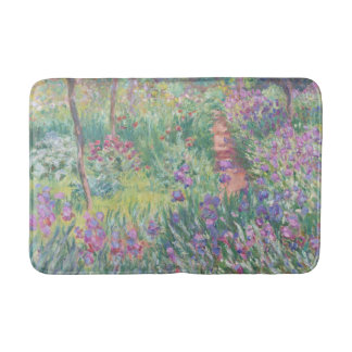 Garden Path by Monet French Impressionist Art Bath Mat
