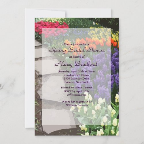 Garden Path Invitation