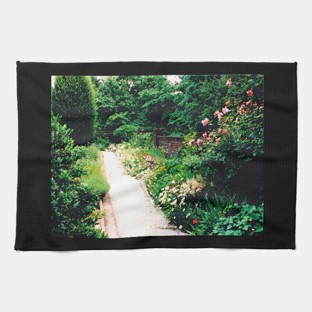 Garden Path Kitchen Towel (Horizontal)