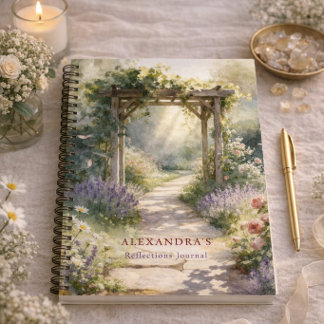 Garden Path Personalized Reflections Journal