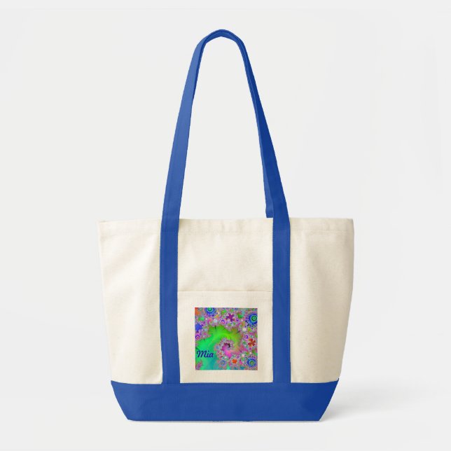 "Garden Path" Personalized Tote Bag (Front)