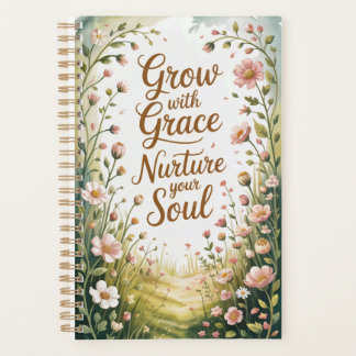 Garden Path Scene Grow With Grace Quote Planner