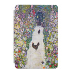 Garden Path with Chickens, Gustav Klimt iPad Mini Cover
