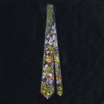 Garden Path with Chickens, Gustav Klimt Neck Tie<br><div class="desc">Gustav Klimt (July 14, 1862 – February 6, 1918) was an Austrian symbolist painter and one of the most prominent members of the Vienna Secession movement. Klimt is noted for his paintings, murals, sketches, and other objets d'art. In addition to his figurative works, which include allegories and portraits, he painted...</div>