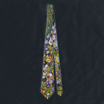 Garden Path with Chickens, Gustav Klimt Neck Tie<br><div class="desc">Gustav Klimt (July 14, 1862 – February 6, 1918) was an Austrian symbolist painter and one of the most prominent members of the Vienna Secession movement. Klimt is noted for his paintings, murals, sketches, and other objets d'art. In addition to his figurative works, which include allegories and portraits, he painted...</div>
