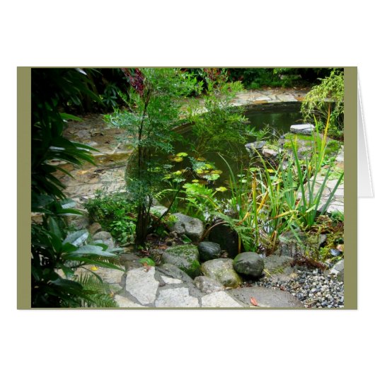 Garden Patio Cards (Front Horizontal)