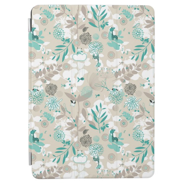 Garden Pattern iPad Air Cover (Front)
