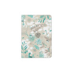 Garden Pattern Passport Holder
