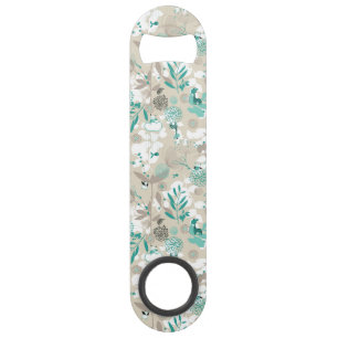 Garden Pattern Speed Bottle Opener