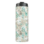 Garden Pattern Thermal Tumbler