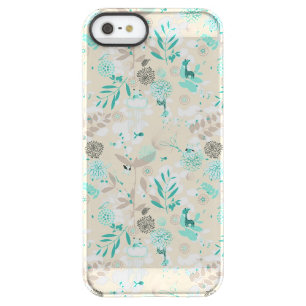 Garden Pattern Permafrost iPhone SE/5/5s Case
