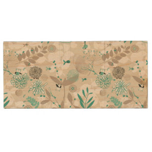 Garden Pattern Wood Flash Drive