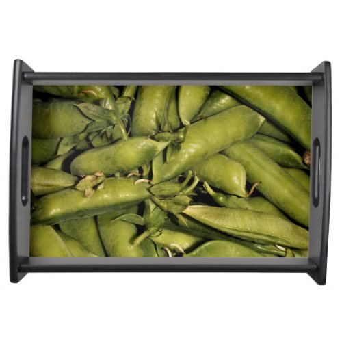 Garden Pea Pod Serving Tray