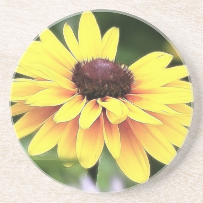 Garden Perfection   Black Eyed Susan Drink Coasters