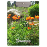 Garden Photo Lush Park Spring Poppies any Text Clipboard