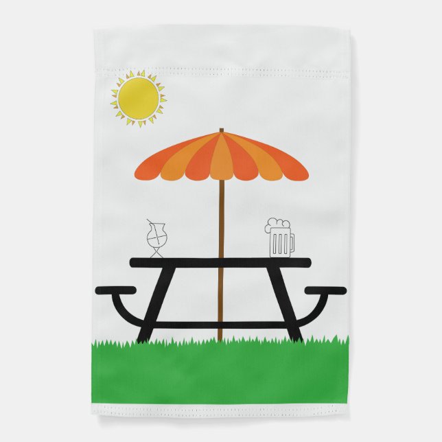 Garden Picnic Flag (Front)