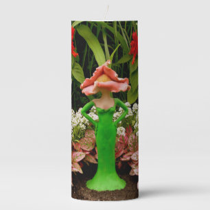 Garden Pillar Candle