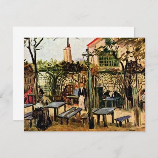 Garden Place On Montmartre (La Guinguette), (Front/Back)