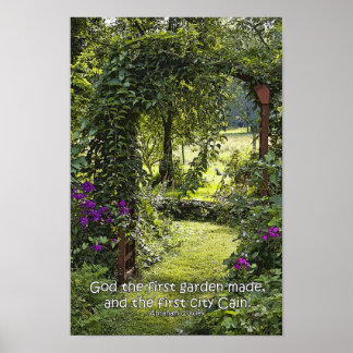 Garden Poster