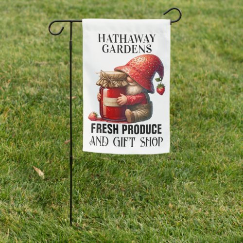 Garden Produce Stand _ SEE BACK GARDEN FLAG