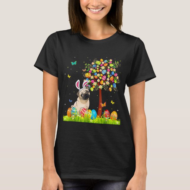 Garden Pug T-Shirt (Front)