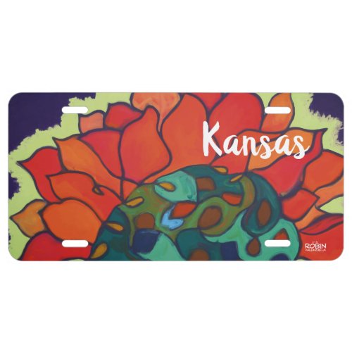 "Garden Queen I" Kansas License Plate