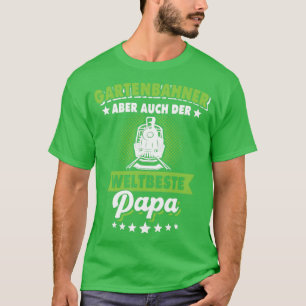 Garden Railroad Railway Garden Railroaders 9 T-Shirt