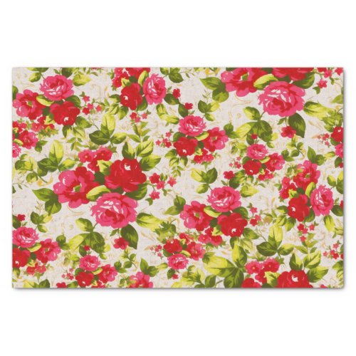 Garden Rose Tissue Paper Sheets