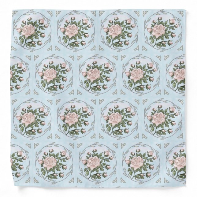 Garden roses  bandana (Front)