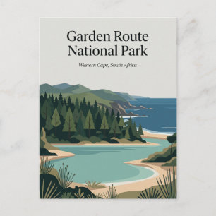 Garden Route National Park South Africa Postcard