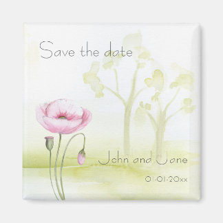 Garden Save the date Magnet