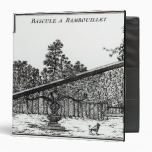 Garden see saw at Rambouillet, from 'Details des N 3 Ring Binder