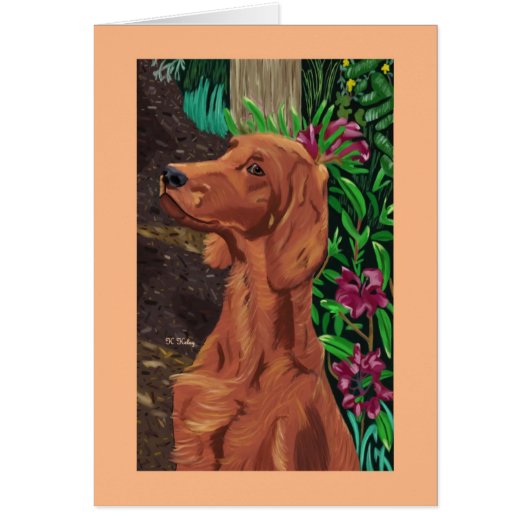 Garden Setter card 2 (Front)