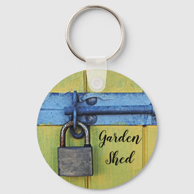 Garden Shed Keychain (Front)